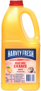 2 L Harvey Fresh Pulp-Free Orange Juice